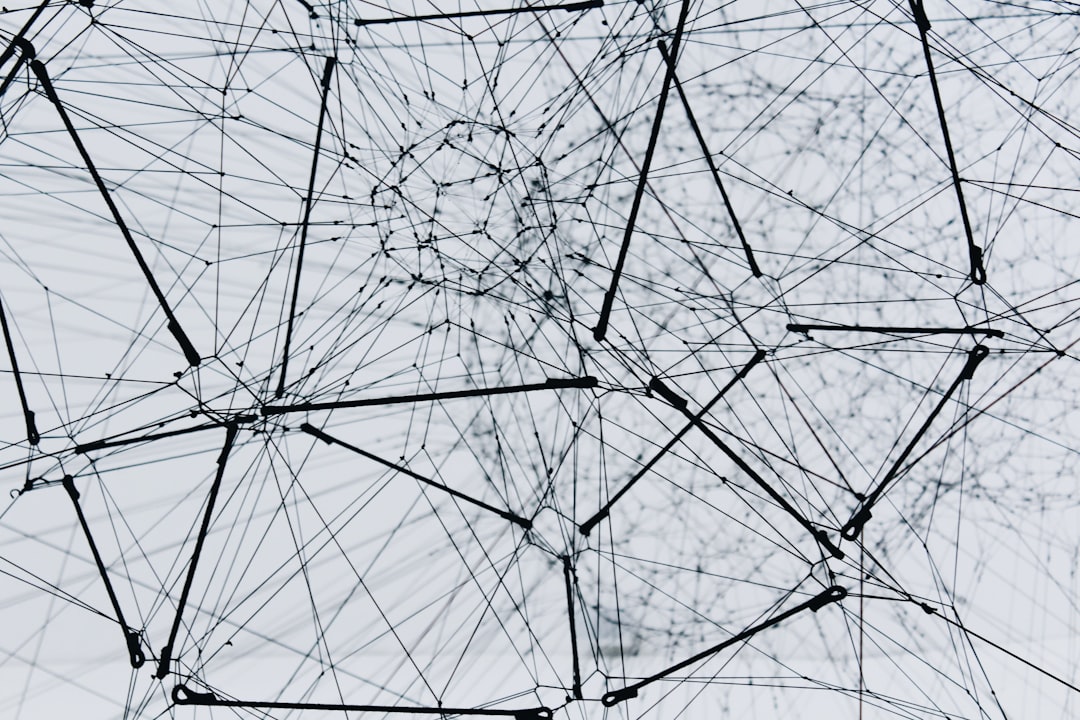 Grafo di connessioni neurali che rappresenta skill AI collegate in una rete vetoriale