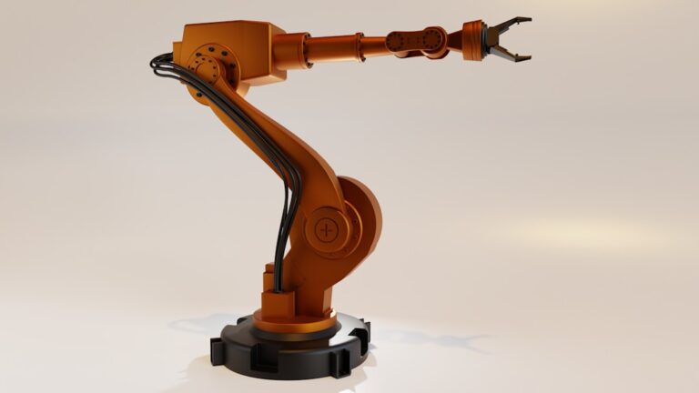 Simulazione robotica con Genesis World 1.0 che mostra un braccio robotico in ambiente virtuale