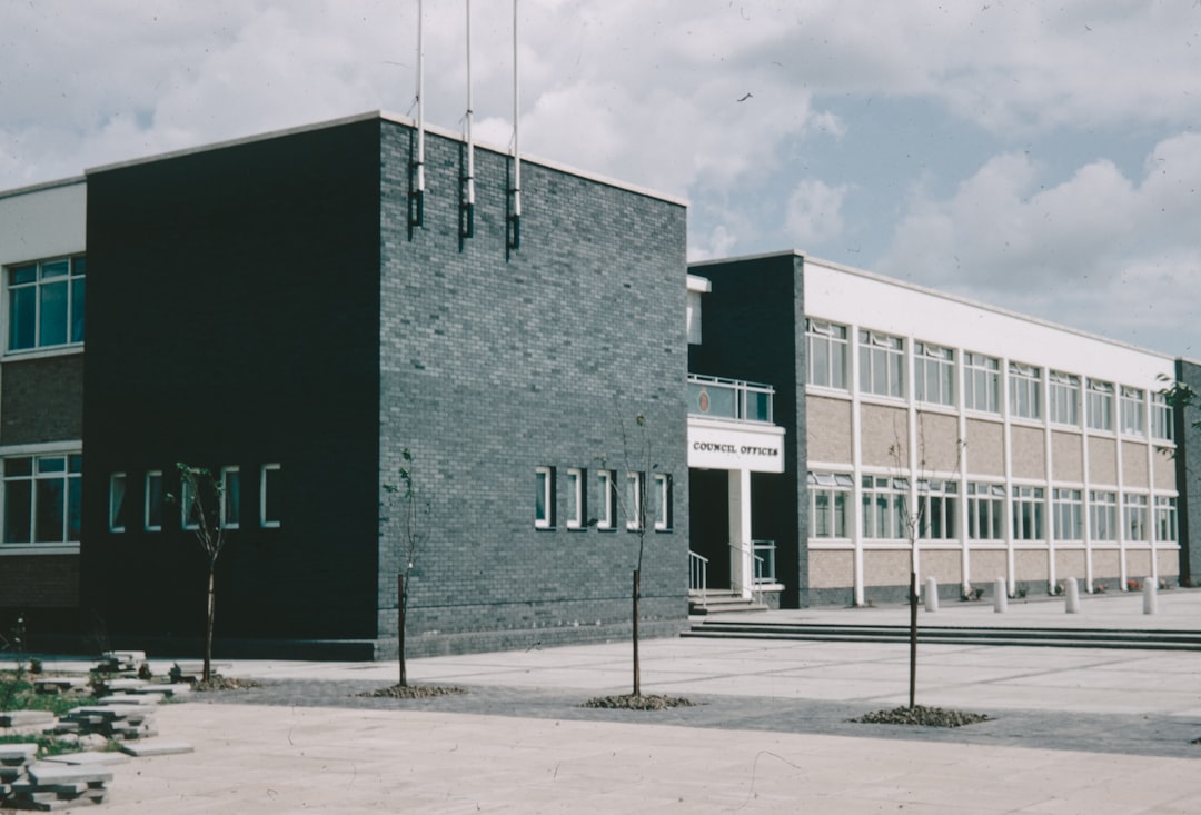 edificio della Radnor High School in Pennsylvania