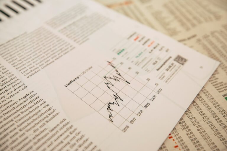 Rapporto finanziario con grafici e documenti, risultati Softlab 2025