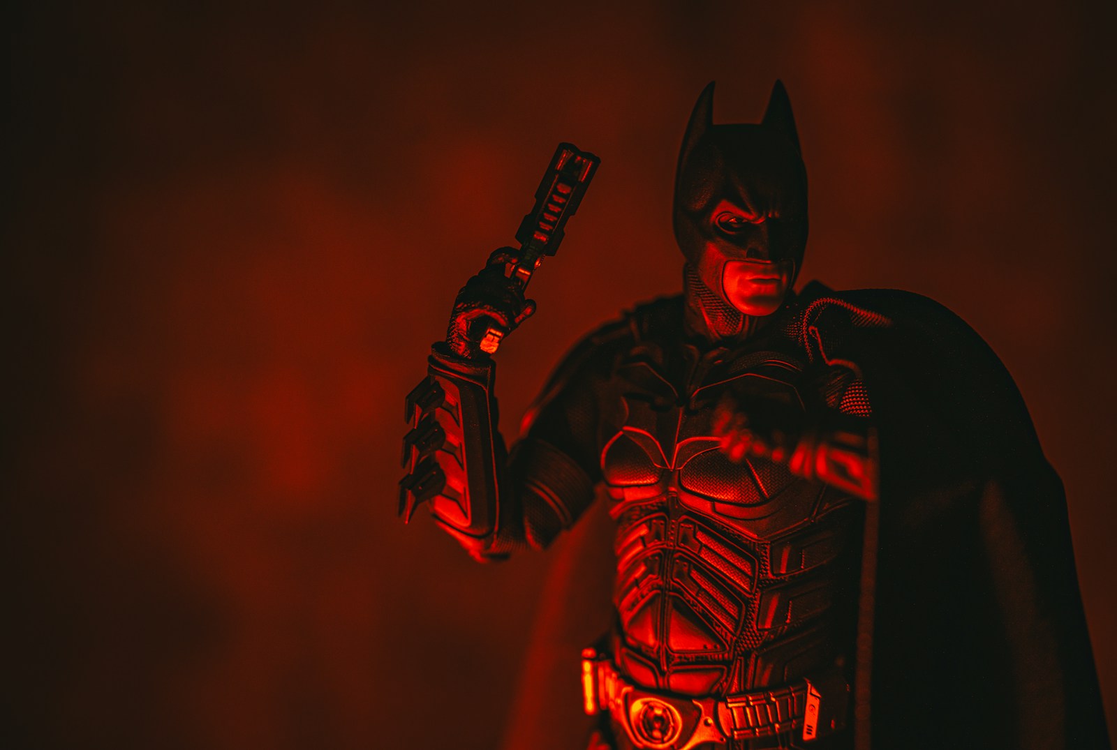 Ciak con logo di Batman e sfondo scuro dal set di The Batman Part 2