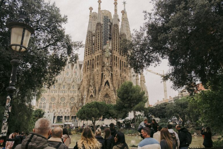Modello LEGO della Sagrada Família di Gaudì