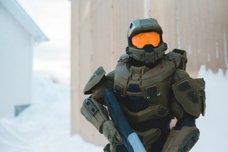 Statua di Master Chief di Halo Campaign Evolved Collector's Edition