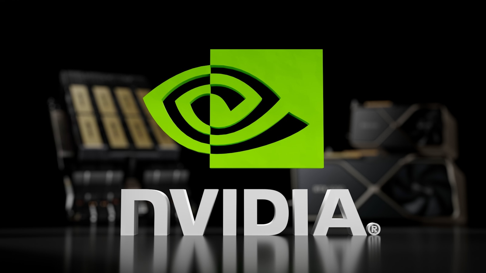 chip grafico NVIDIA con circuito stampato