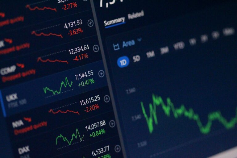 Grafico FTSEMib in rosso dopo sette sedute positive, 22 giugno 2026