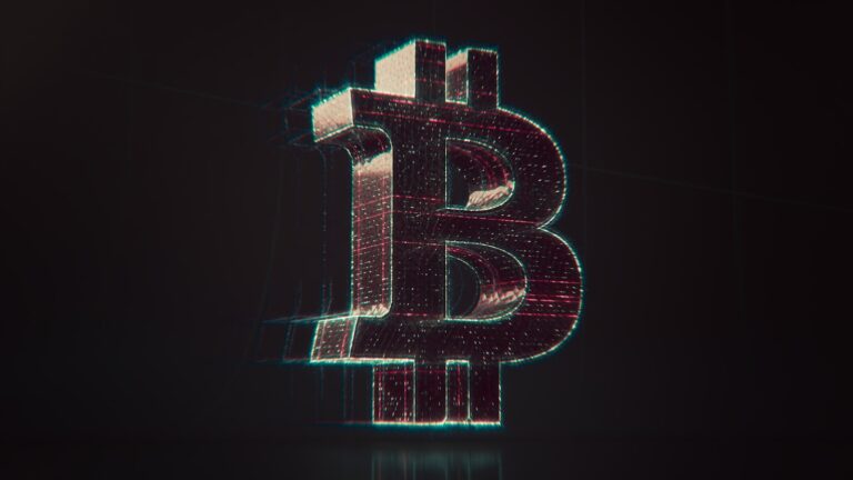Grafico del prezzo di Bitcoin in rialzo con candele verdi